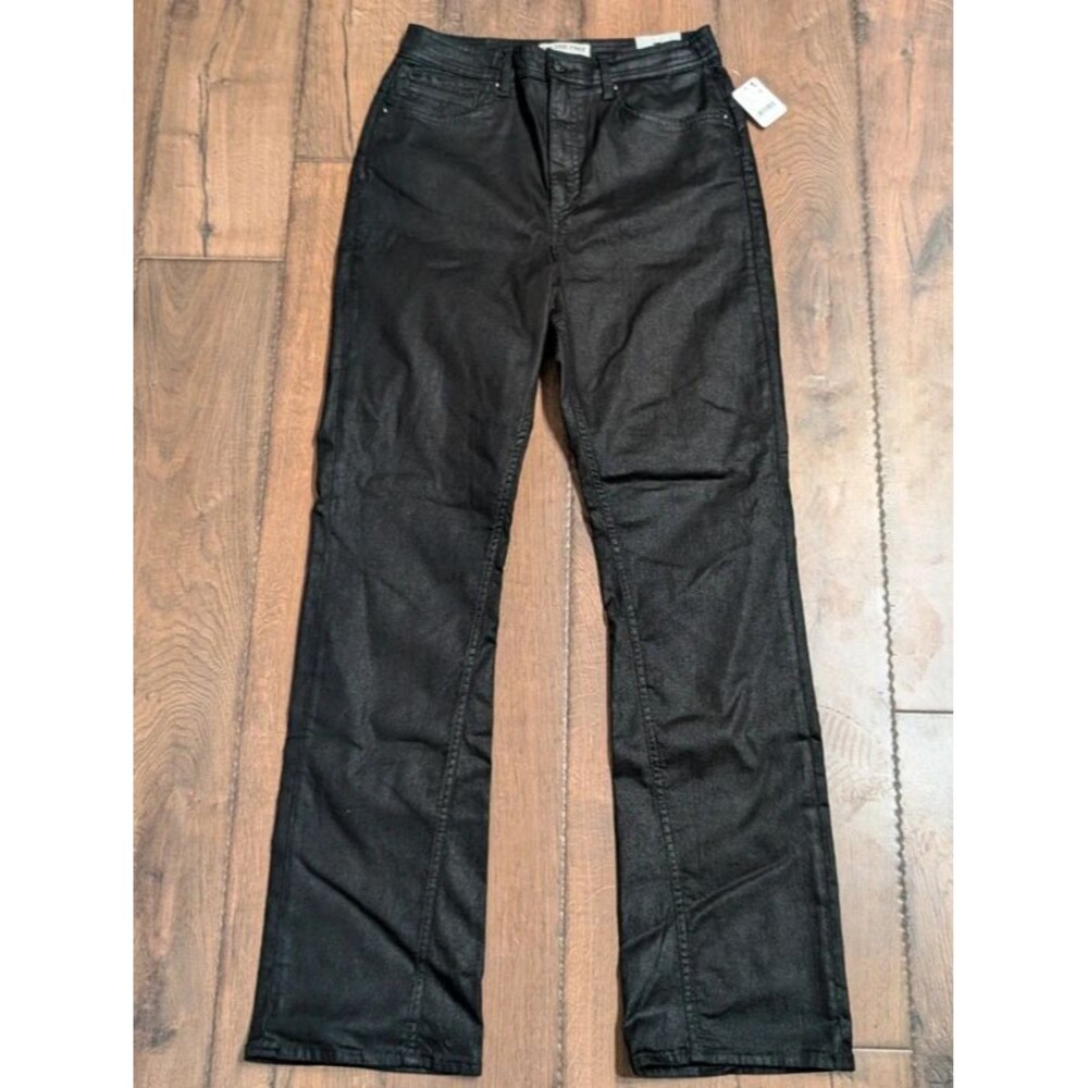 NWT We The Free Xena High Rise Slim Straight Jeans Women's Size 31 Black